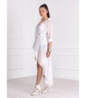 Асиметричен памучен топ