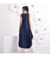 Асиметрична елегантна туника без ръкави