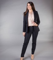 тъмносиньо бизнес сако от етере 16