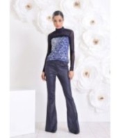 Винтидж блуза с дантела