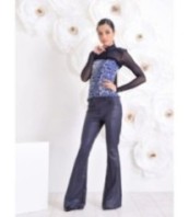 Винтидж блуза с дантела