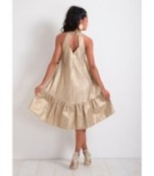 Ленена рокля без ръкави