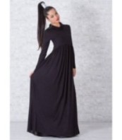 Елегантна рокля с дълги ръкави