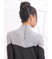 Черна кафтанена макси рокля