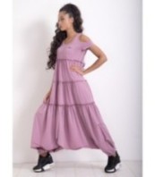 Асиметрична екстравагантна лятна рокля