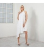 Ленена рокля без ръкави Ерика