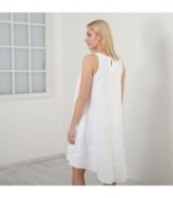 Ленена рокля без ръкави Ерика