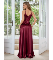 Официална рокля за Сватба, V-образно деколте, Елегантна рокля за Парти и Банкет