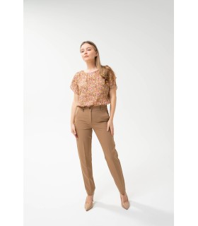 Дамски пепитен панталон от Etere